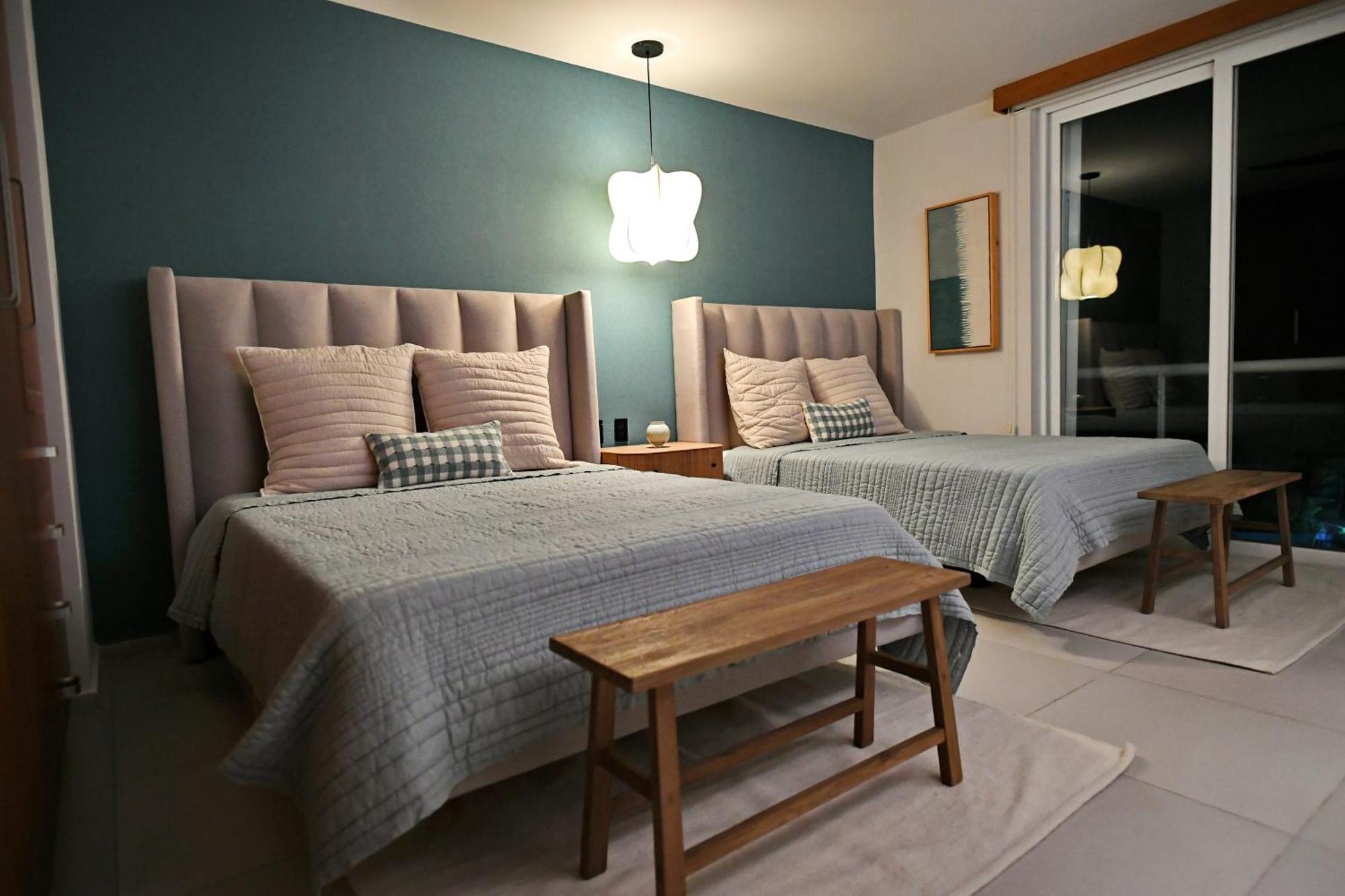Beachfront Apartment Blue Vista Cancun Ngoại thất bức ảnh