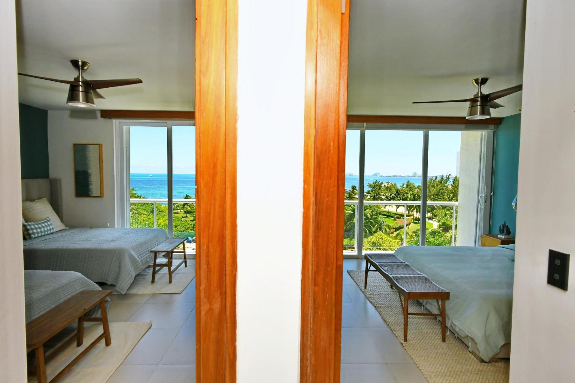 Beachfront Apartment Blue Vista Cancun Ngoại thất bức ảnh